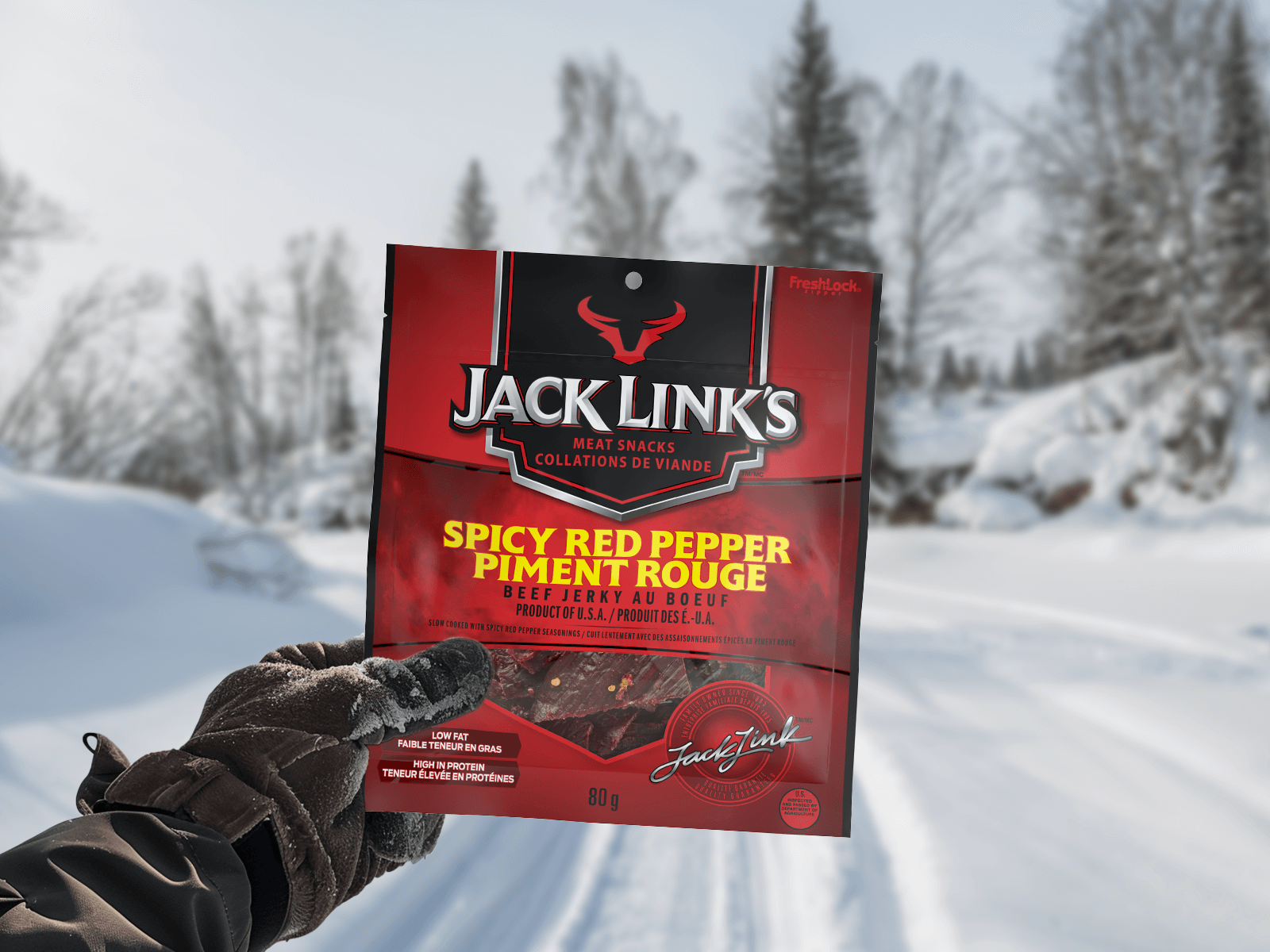 Jack Links Spicy Red Pepper Beef Jerky
